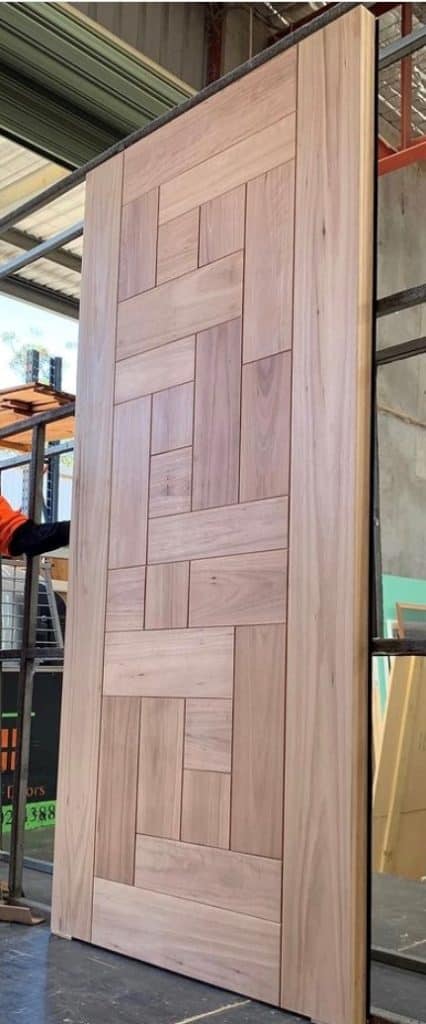 Wooden Tiled Door — Joinery in Central Coast NSW