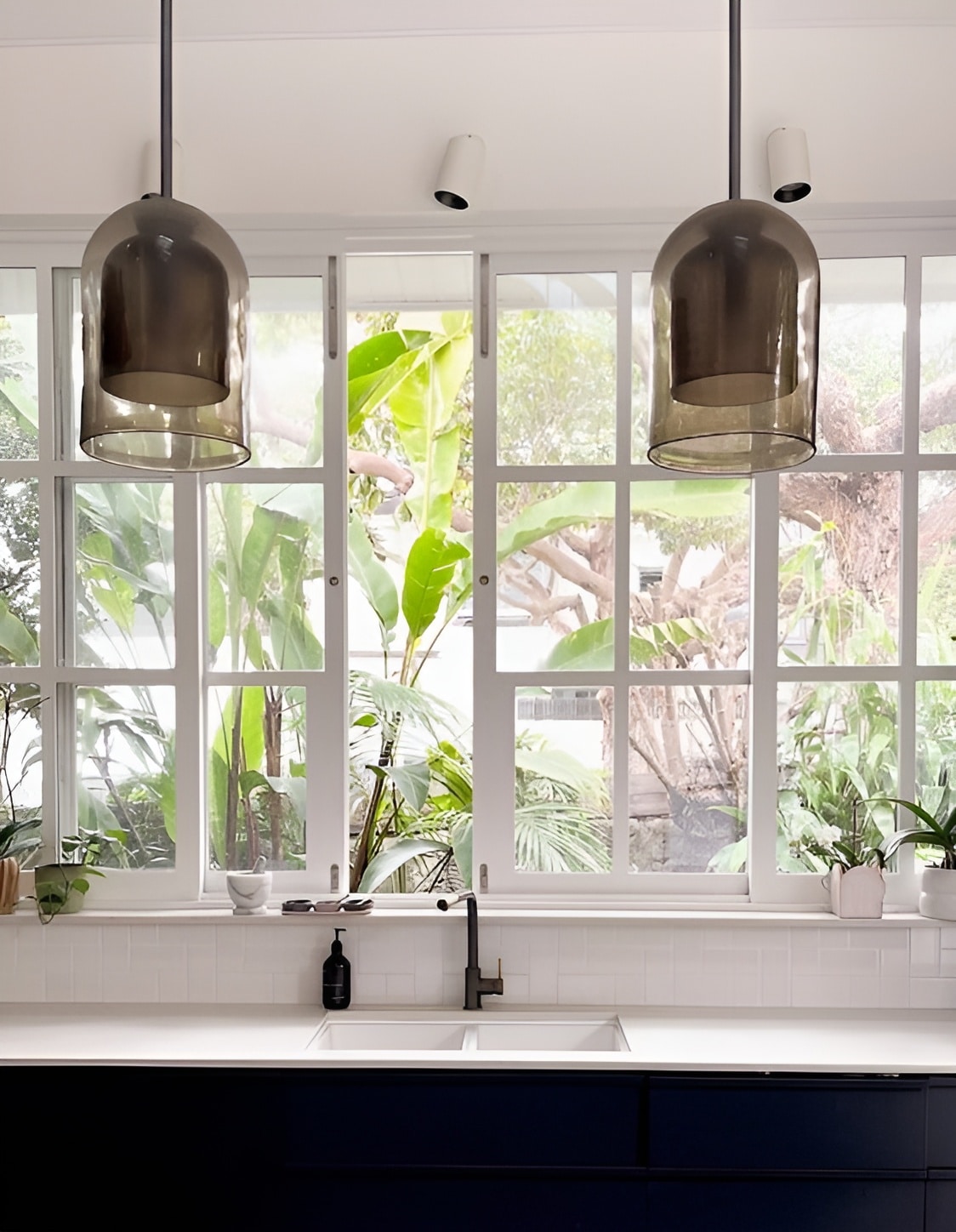 Sliding kitchen window by Shamrock Joinery.