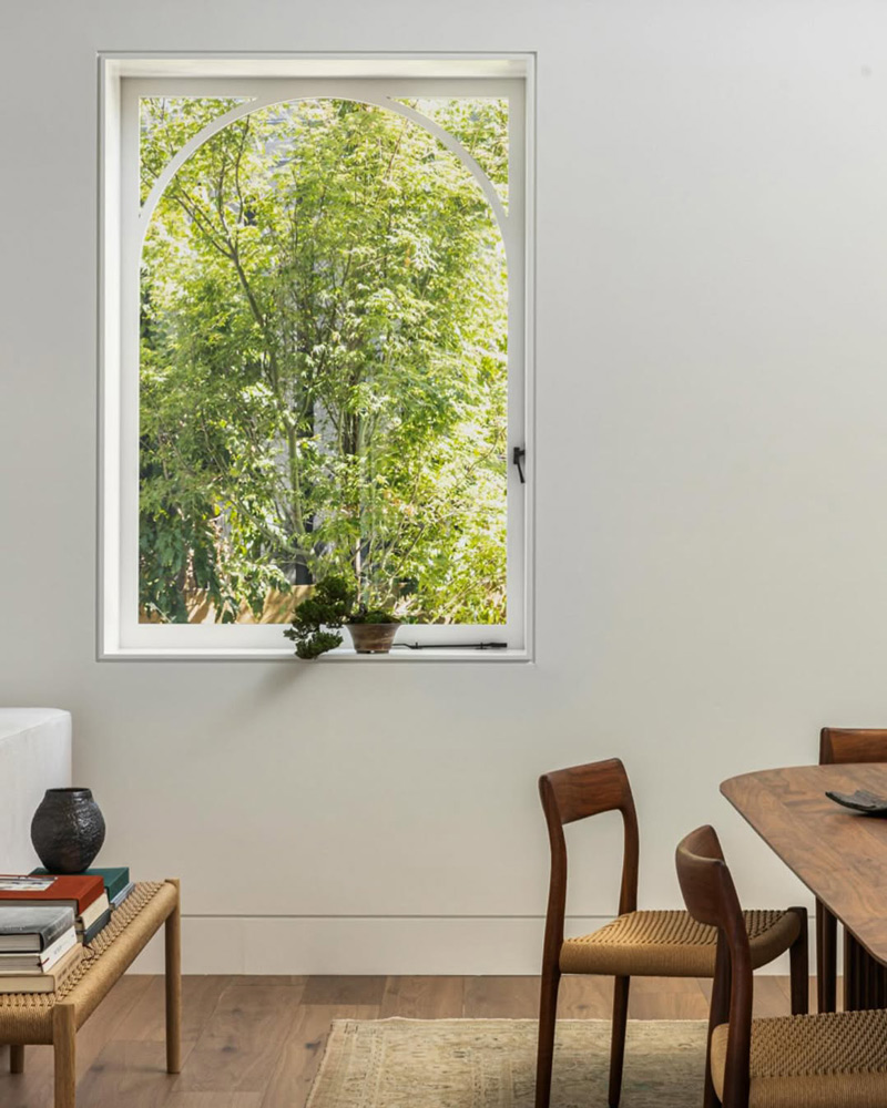 Elegant custom-designed timber window crafted for custom windows Sydney homes